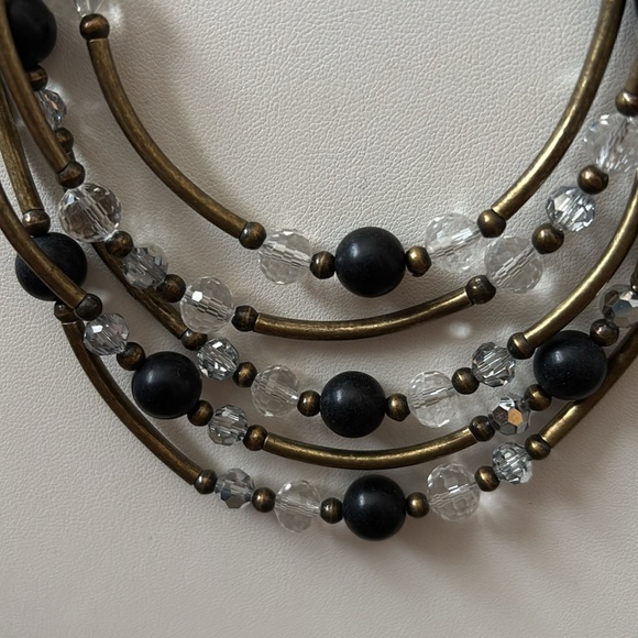 NWT Cookie Lee Genuine Crystal Necklace & Earrings Set - Picture 6 of 7